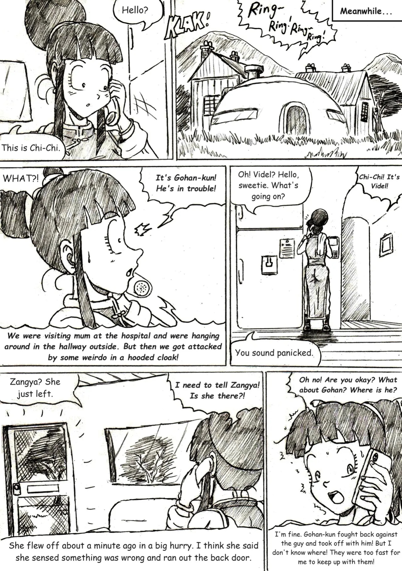 [TheWriteFiction] DRAGONBALL Z Golden Age - Chapter 12 - Past Demons