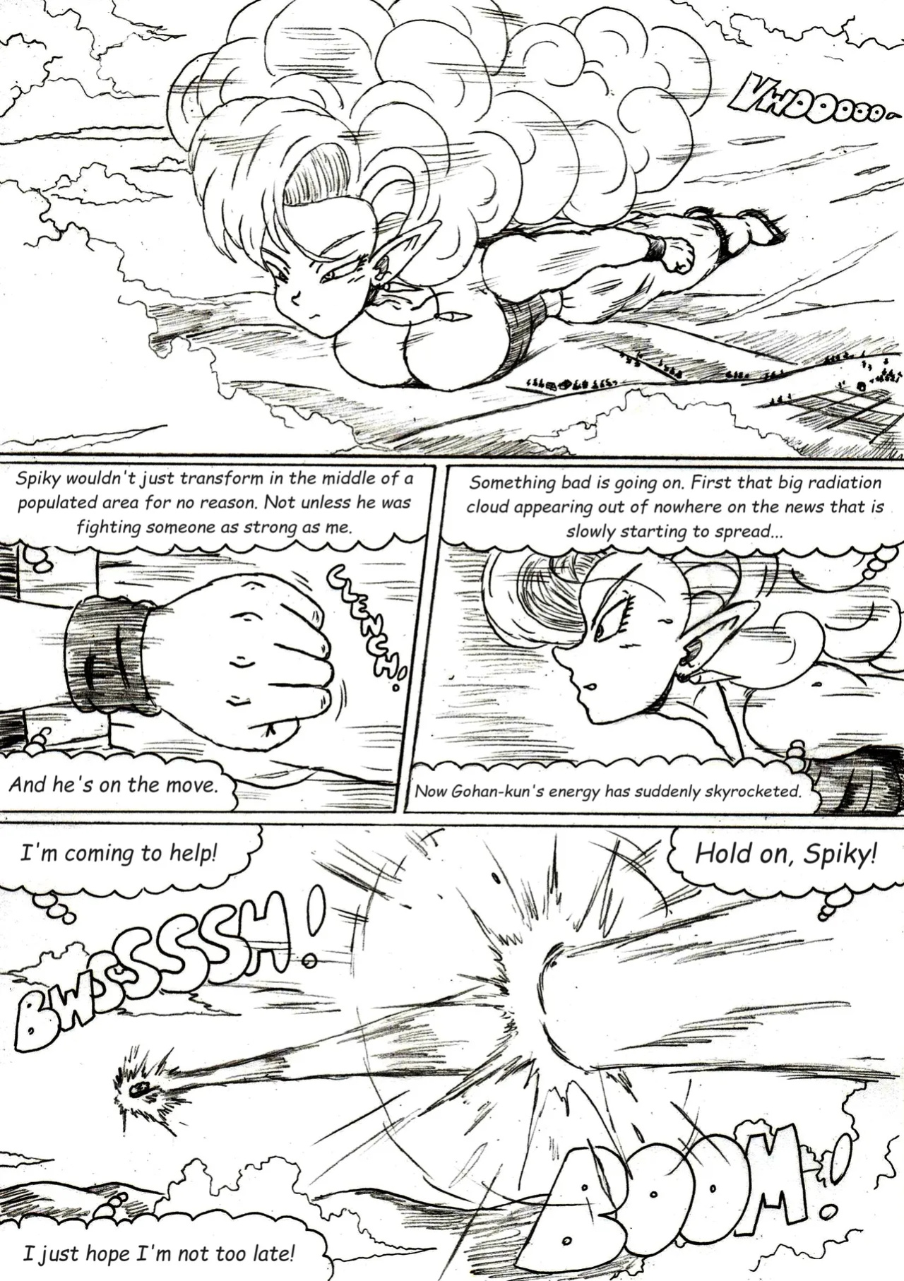 [TheWriteFiction] DRAGONBALL Z Golden Age - Chapter 12 - Past Demons