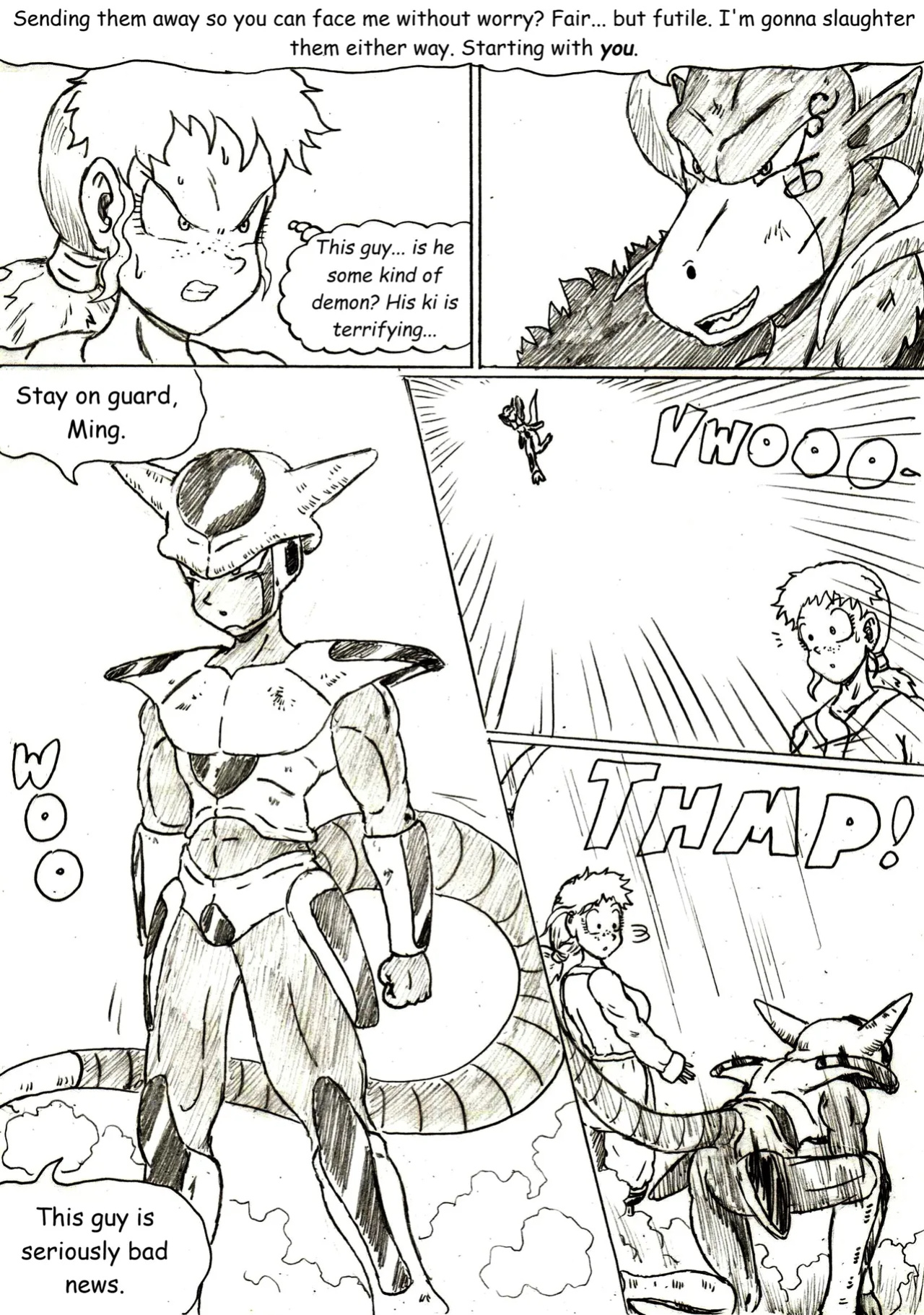 [TheWriteFiction] DRAGONBALL Z Golden Age - Chapter 12 - Past Demons
