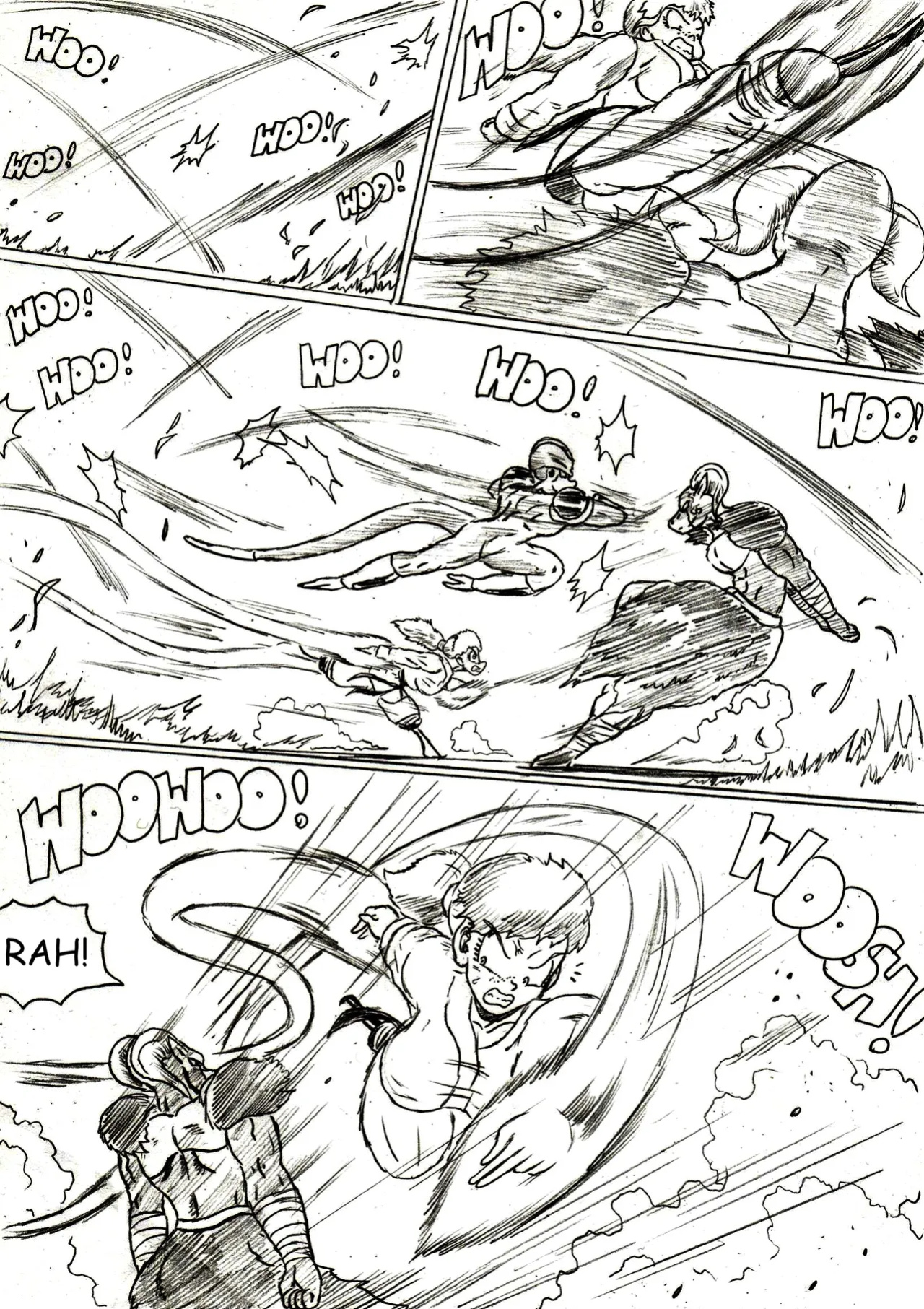 [TheWriteFiction] DRAGONBALL Z Golden Age - Chapter 12 - Past Demons