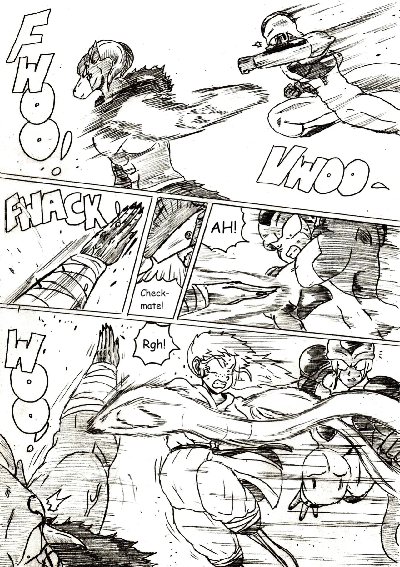 [TheWriteFiction] DRAGONBALL Z Golden Age - Chapter 12 - Past Demons