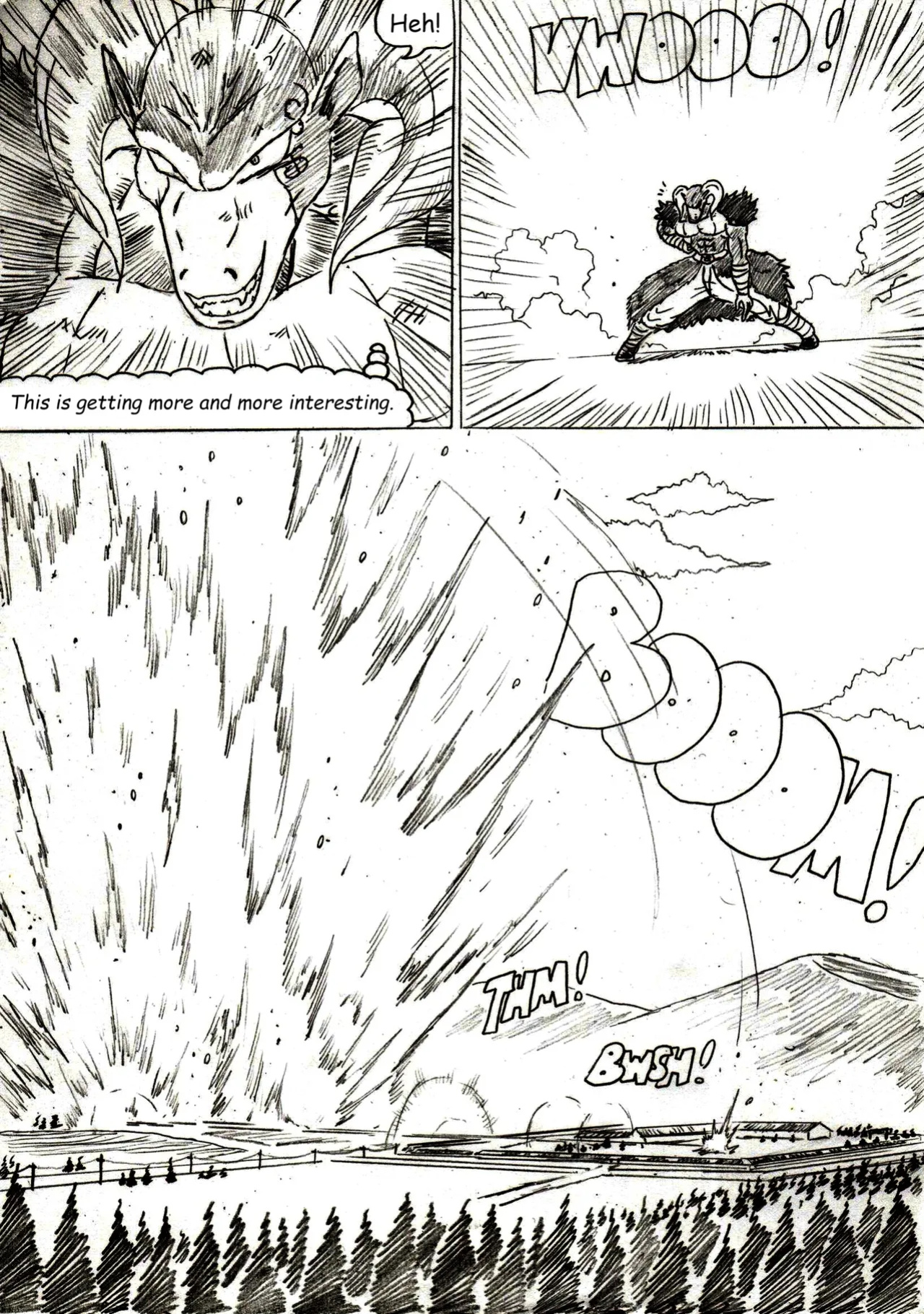 [TheWriteFiction] DRAGONBALL Z Golden Age - Chapter 12 - Past Demons