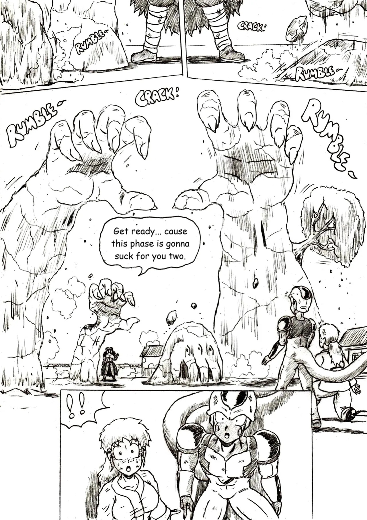 [TheWriteFiction] DRAGONBALL Z Golden Age - Chapter 12 - Past Demons
