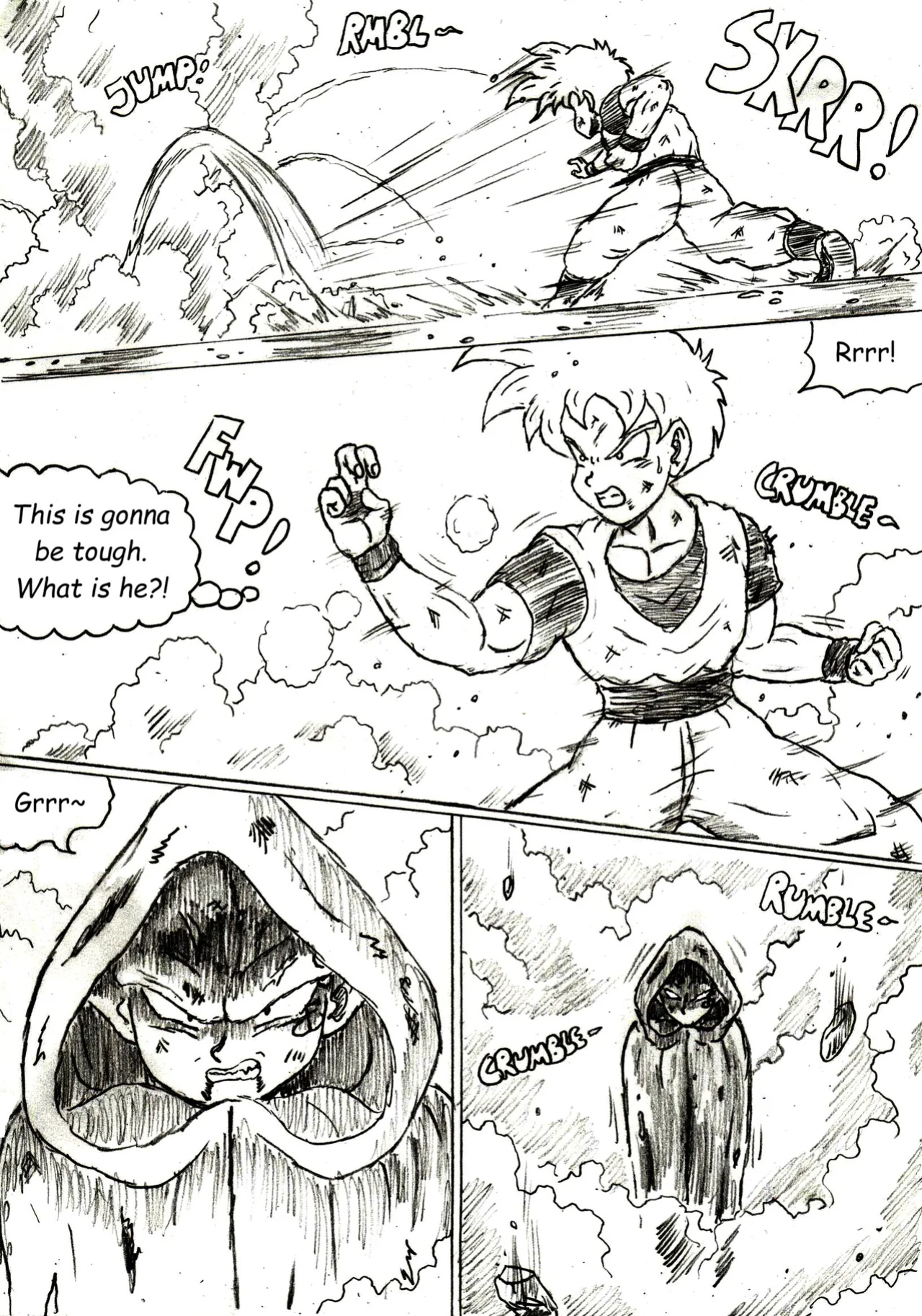 [TheWriteFiction] DRAGONBALL Z Golden Age - Chapter 12 - Past Demons