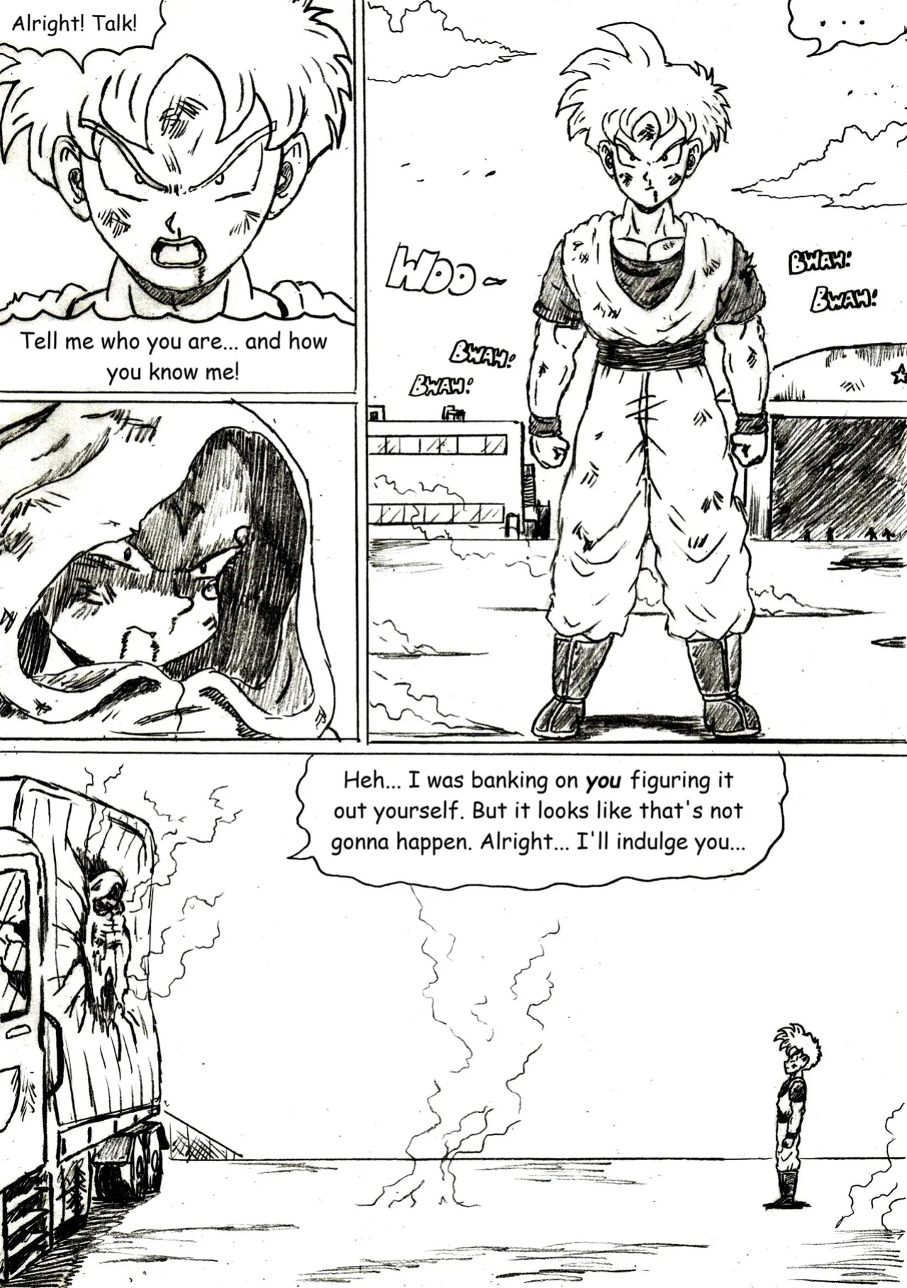 [TheWriteFiction] DRAGONBALL Z Golden Age - Chapter 12 - Past Demons