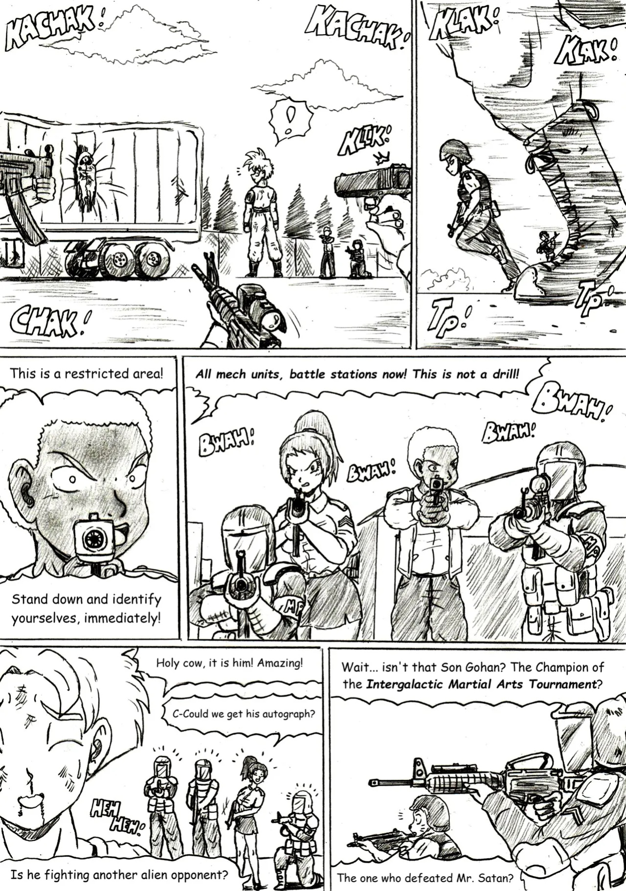 [TheWriteFiction] DRAGONBALL Z Golden Age - Chapter 12 - Past Demons