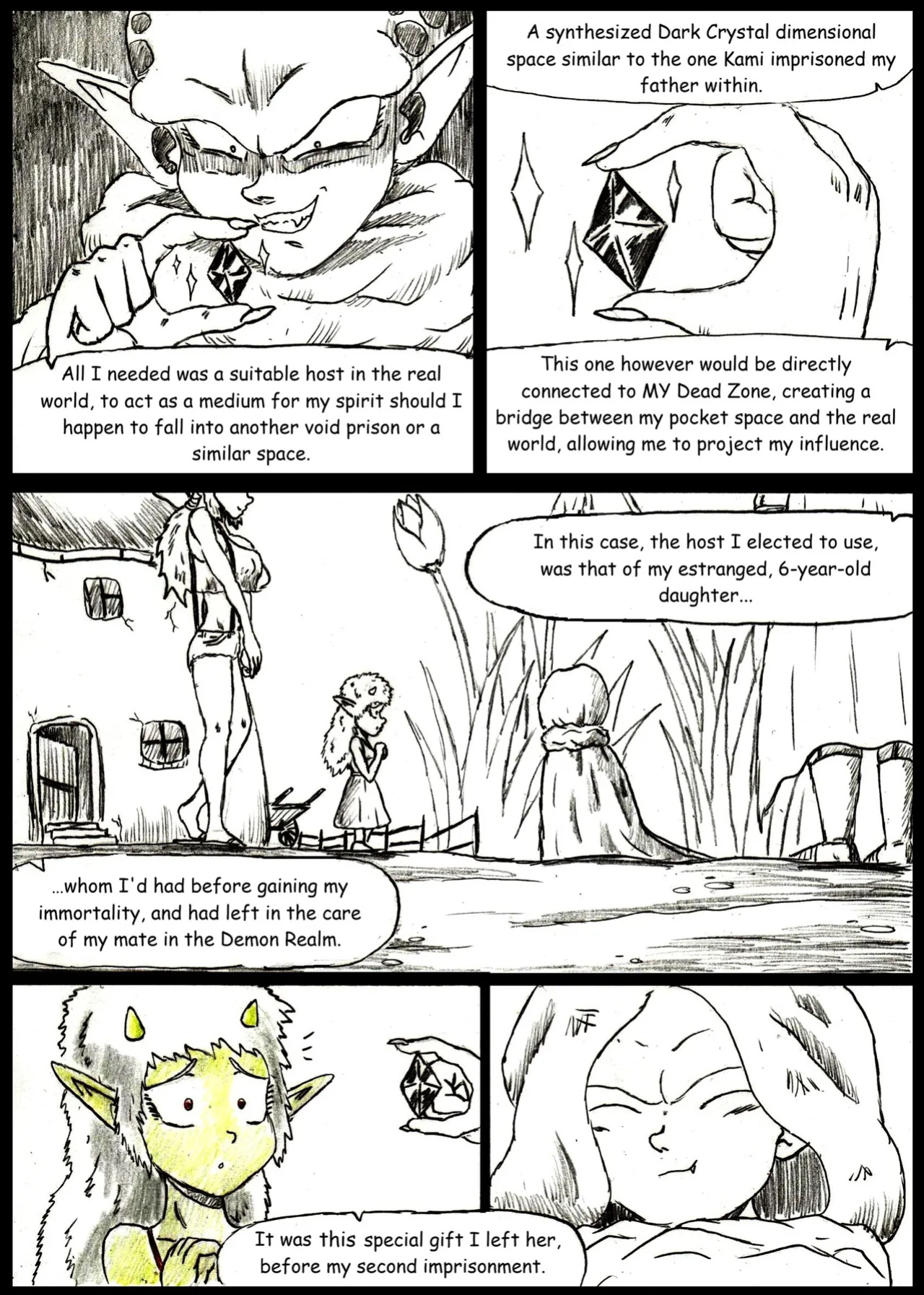 [TheWriteFiction] DRAGONBALL Z Golden Age - Chapter 12 - Past Demons