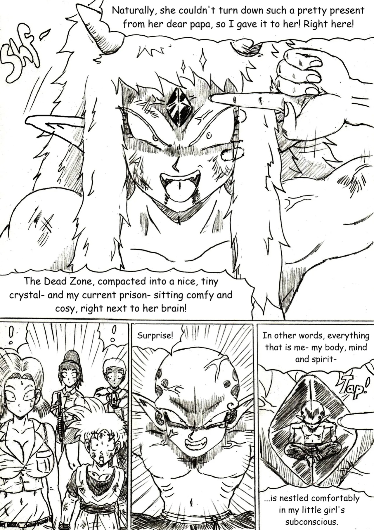 [TheWriteFiction] DRAGONBALL Z Golden Age - Chapter 12 - Past Demons