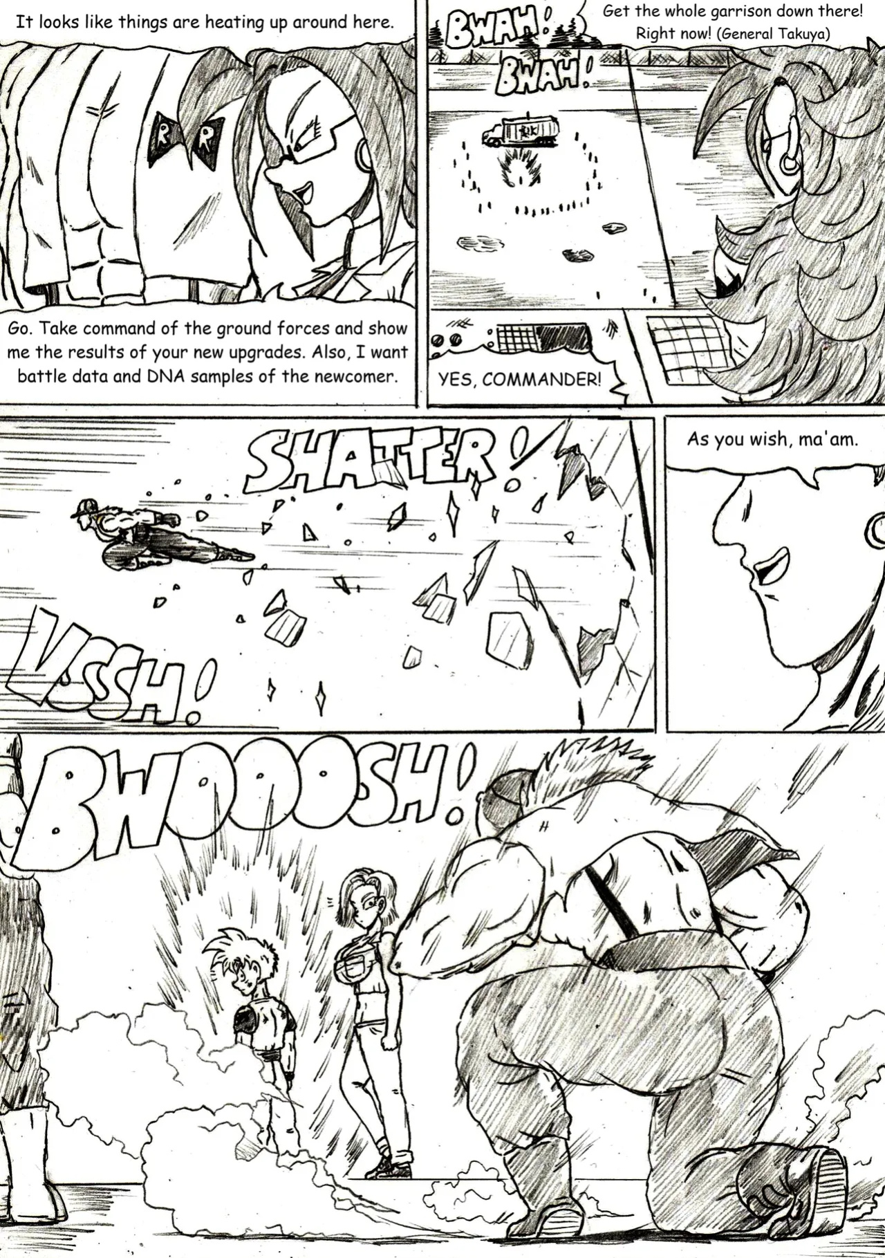 [TheWriteFiction] DRAGONBALL Z Golden Age - Chapter 12 - Past Demons