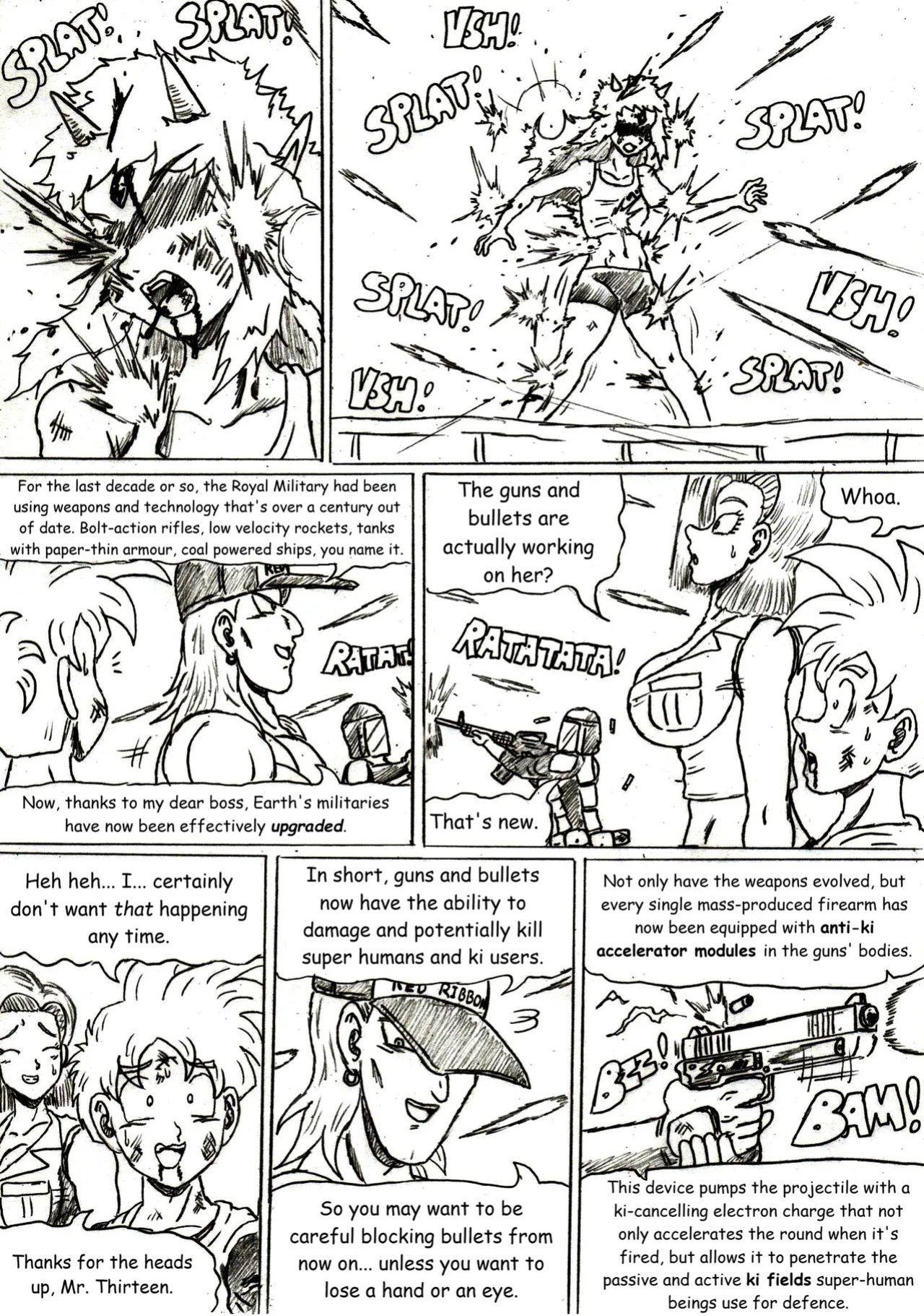 [TheWriteFiction] DRAGONBALL Z Golden Age - Chapter 12 - Past Demons