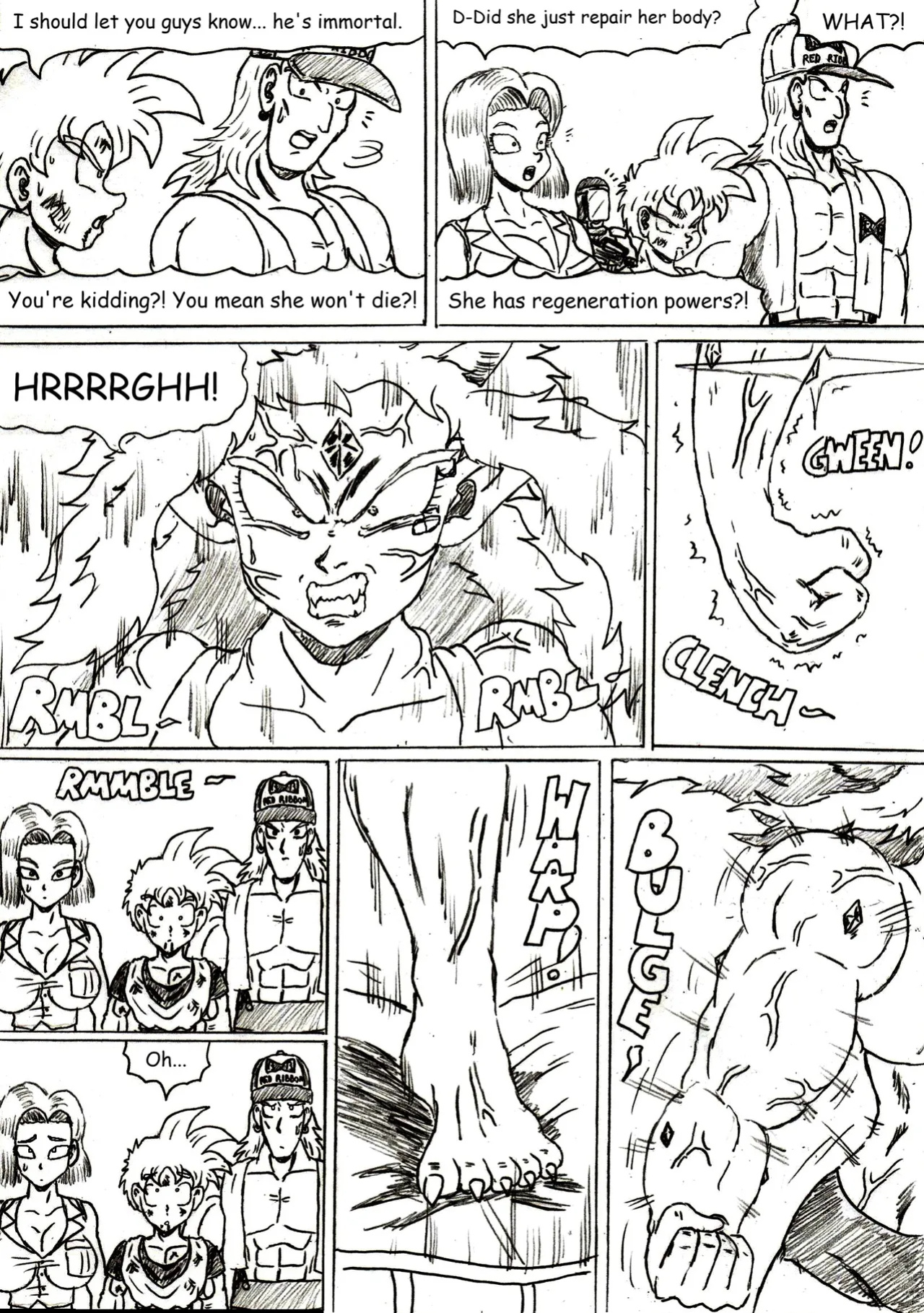 [TheWriteFiction] DRAGONBALL Z Golden Age - Chapter 12 - Past Demons