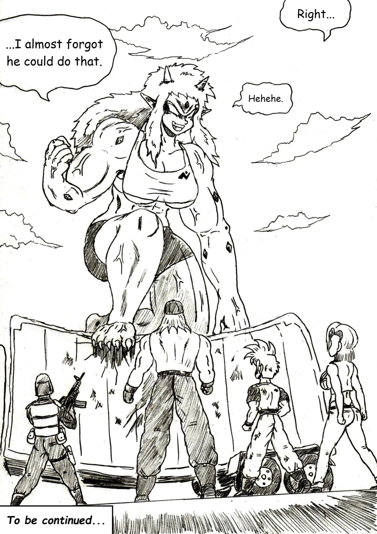 [TheWriteFiction] DRAGONBALL Z Golden Age - Chapter 12 - Past Demons