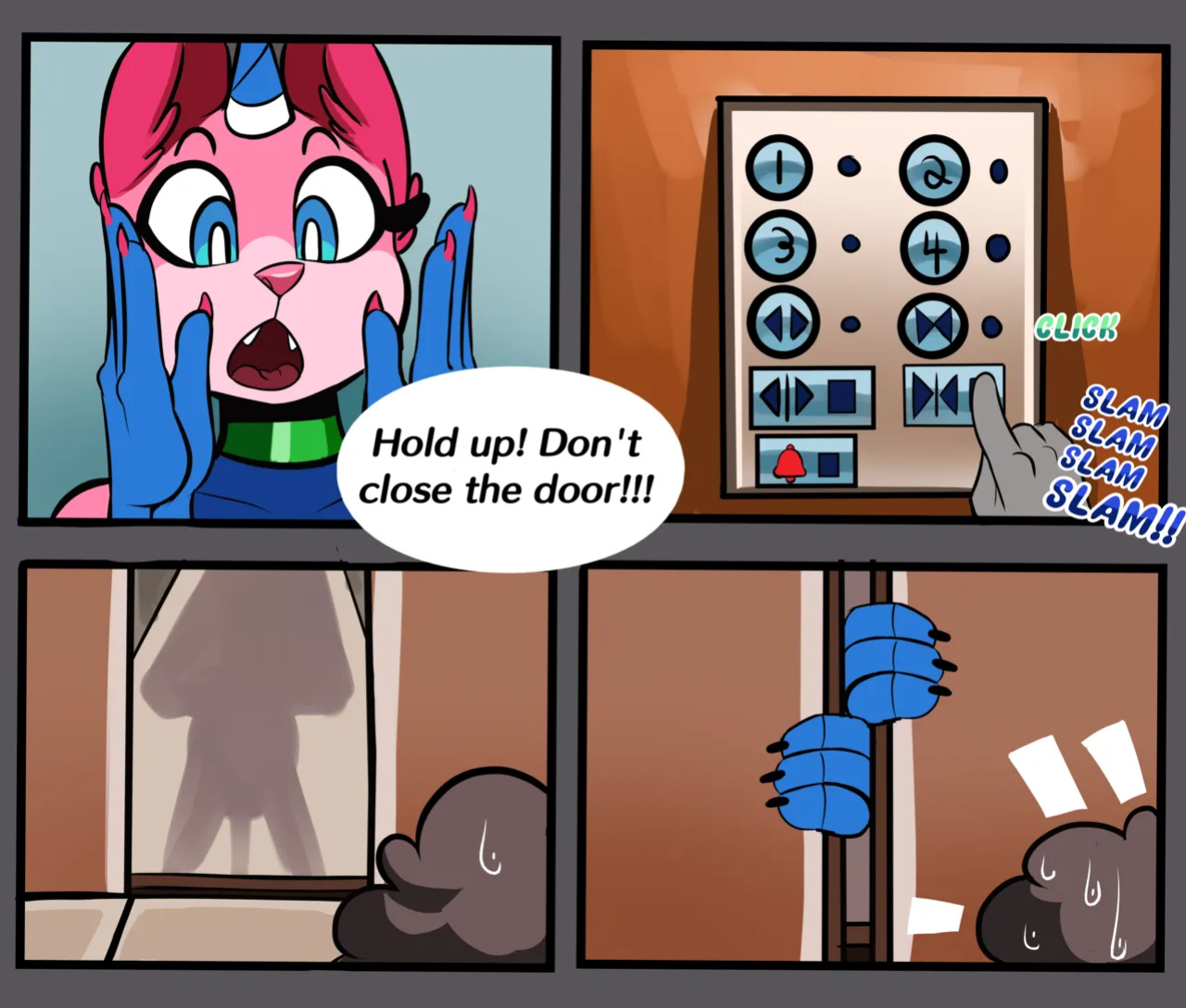[isolatedartest] Unikitty and Tom: "Pushing Buttons" (part 1)