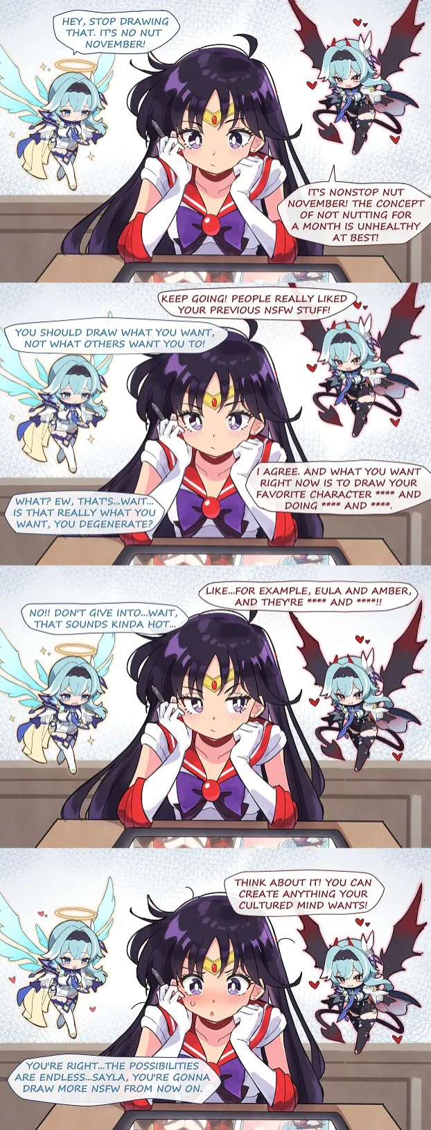[Sayla Mars] That time Eula had her vengeance on me, but it felt good?? Vol. 2 (Genshin Impact)