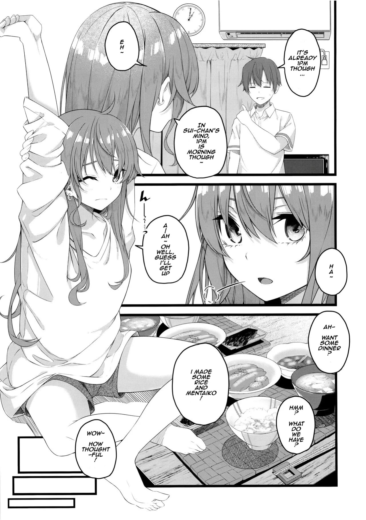 (C104) [trick&treat (tries)] Suisei wa Yane no shita de Madoromu (Hoshimachi Suisei) [KHI-TL]