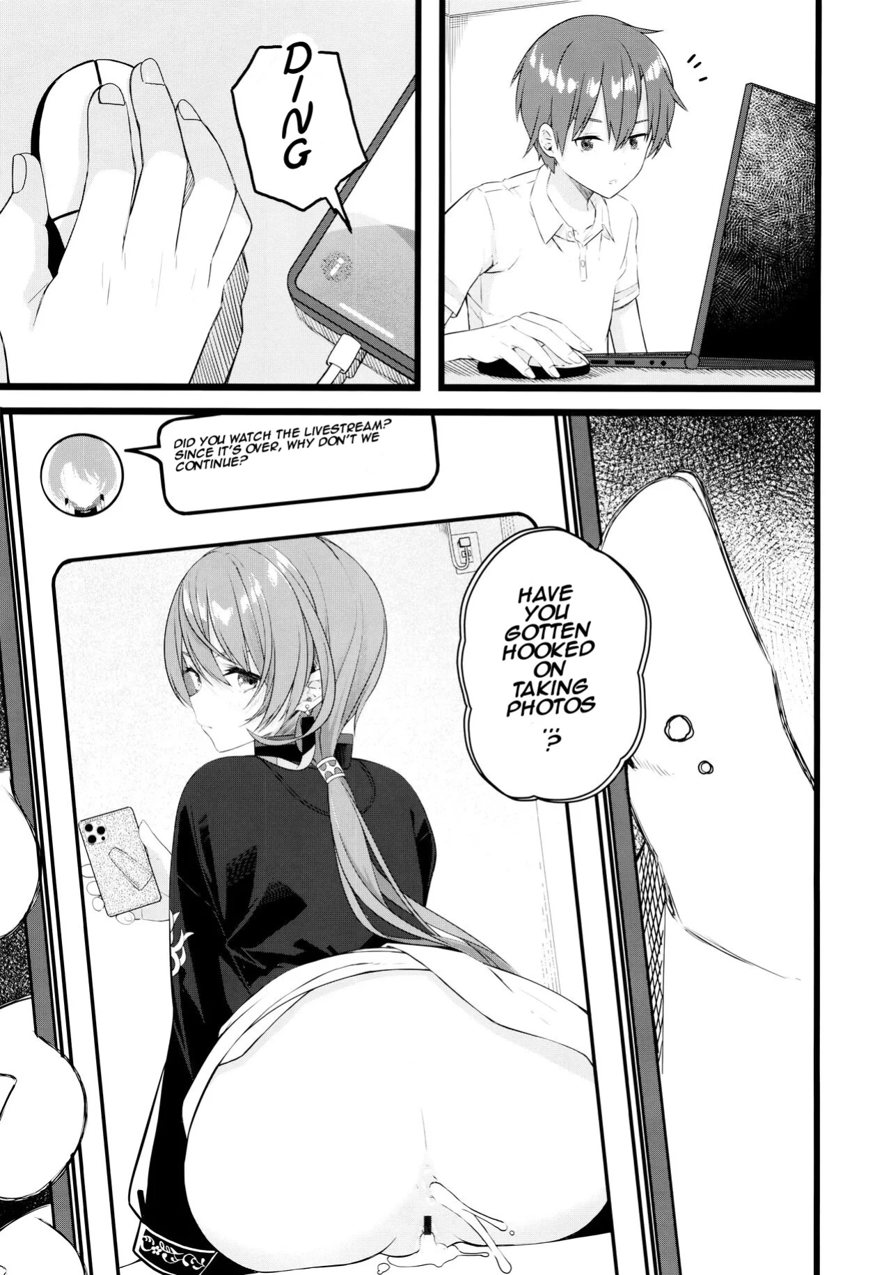 (C104) [trick&treat (tries)] Suisei wa Yane no shita de Madoromu (Hoshimachi Suisei) [KHI-TL]