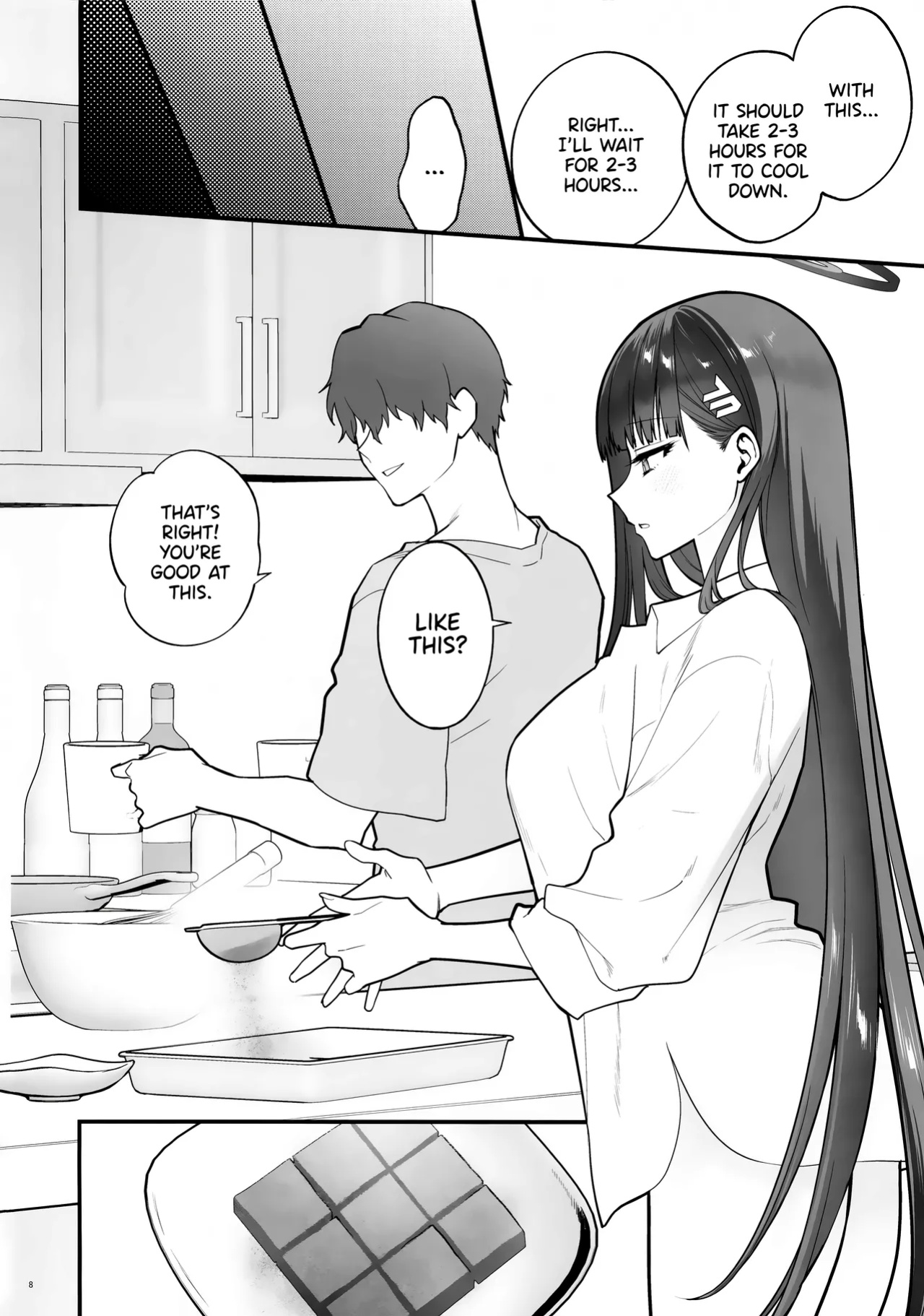 (Sensei no Archive 11) [SKK (Syoukaki)] CHOCOLATE & CREAM (Blue Archive) [Pinandhita論理型]