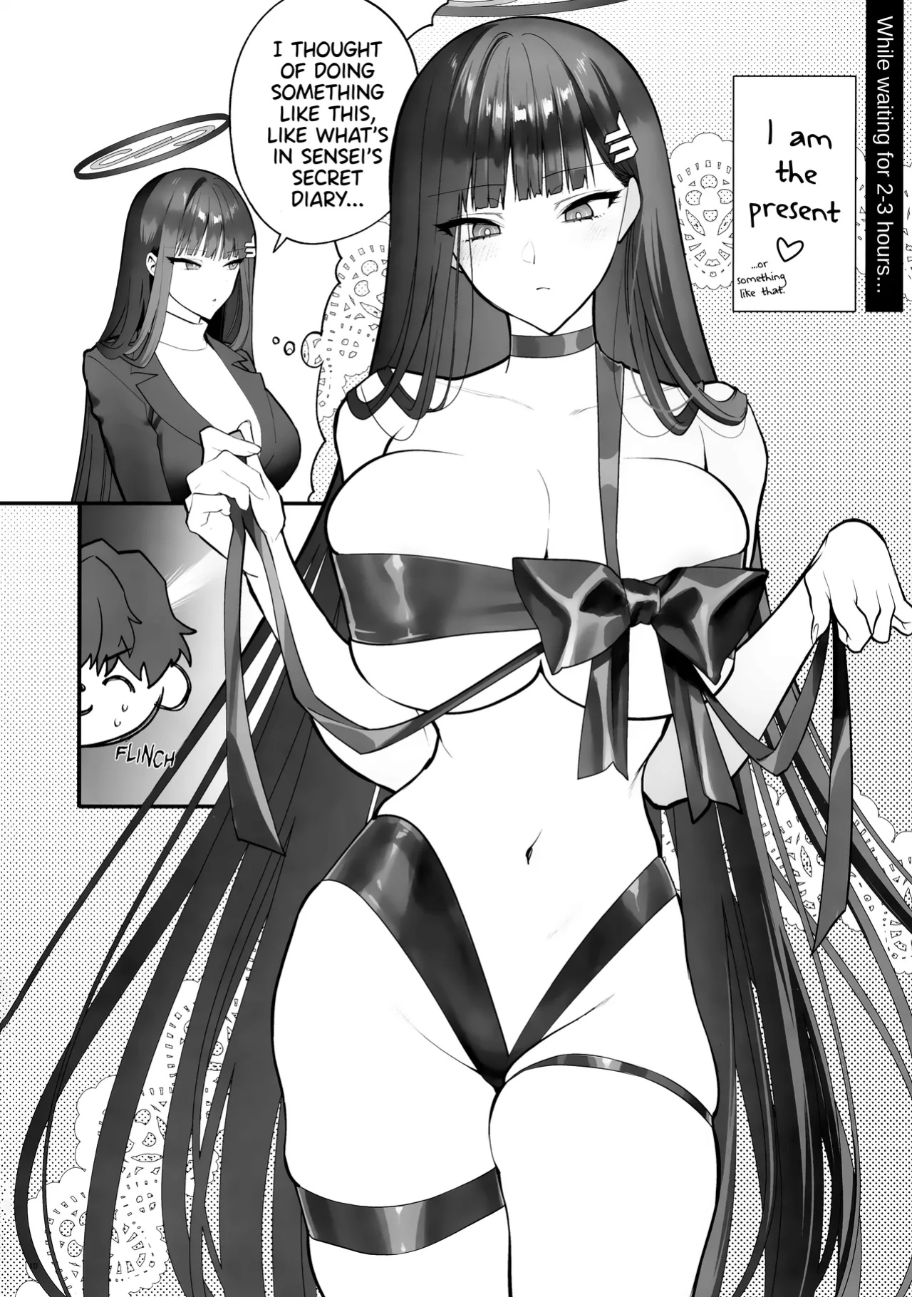(Sensei no Archive 11) [SKK (Syoukaki)] CHOCOLATE & CREAM (Blue Archive) [Pinandhita論理型]