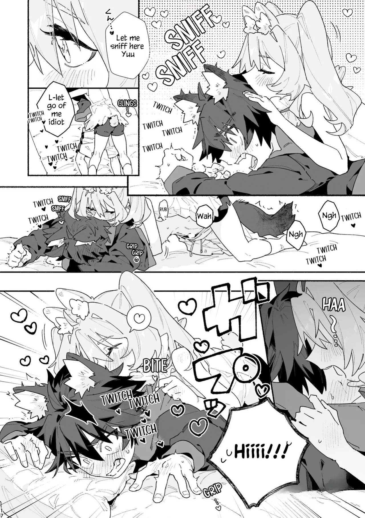 Boy For Bottom: Bunny Girl x Wolf Boy