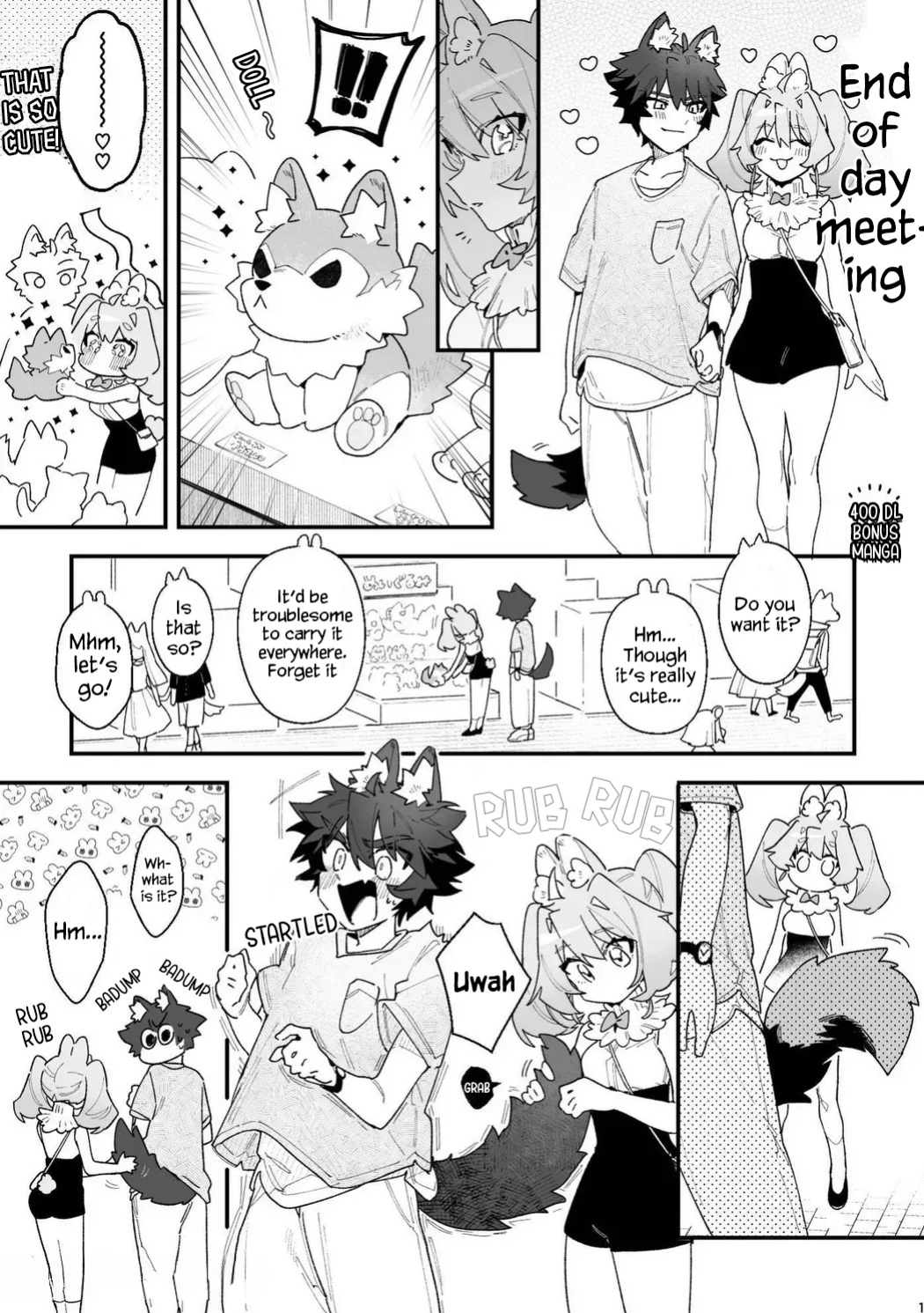 Boy For Bottom: Bunny Girl x Wolf Boy