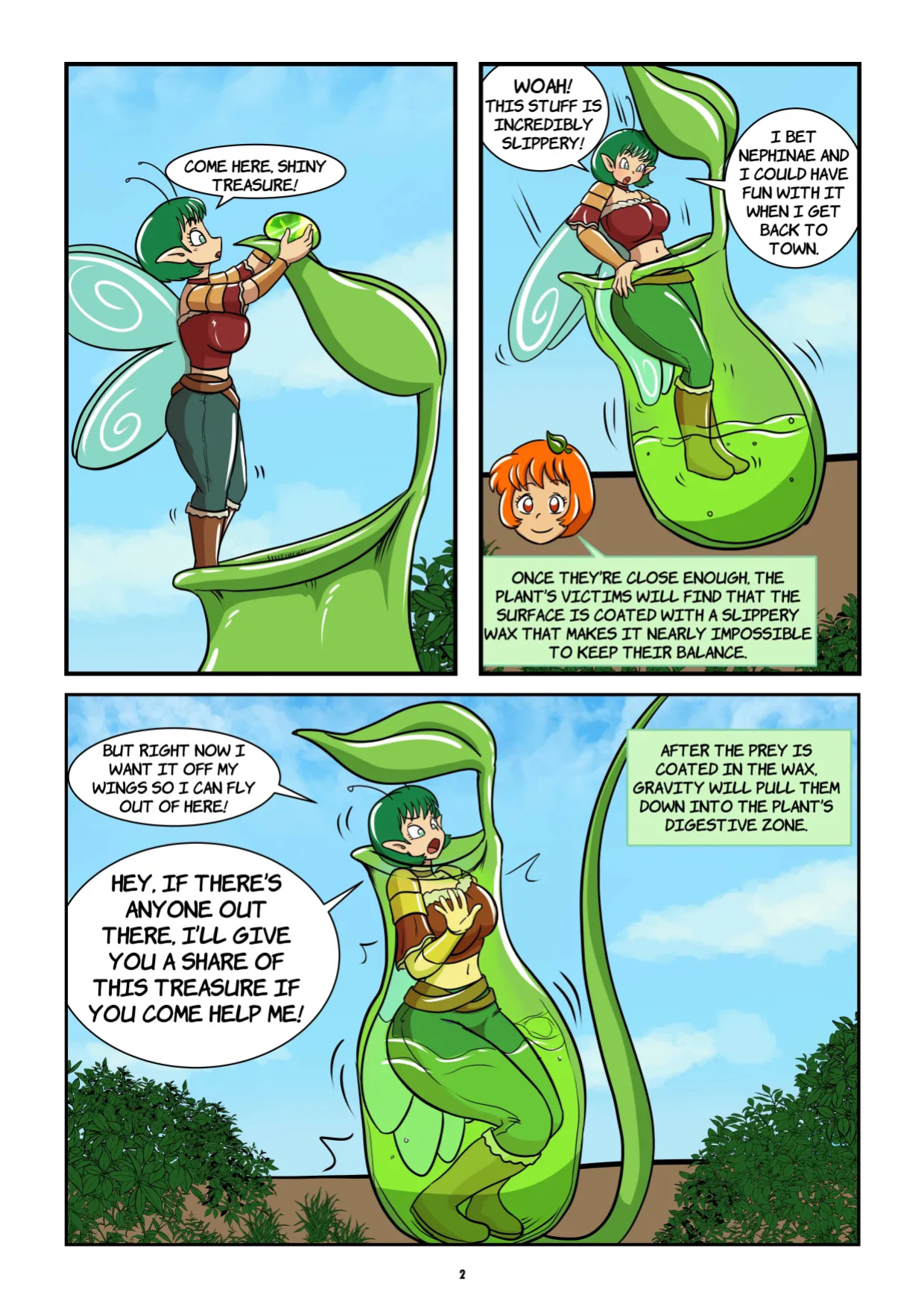 [LadyDrasami] Willow's Guide to Carnivorous Plantgirls Vol. 1: Pitcher Plants