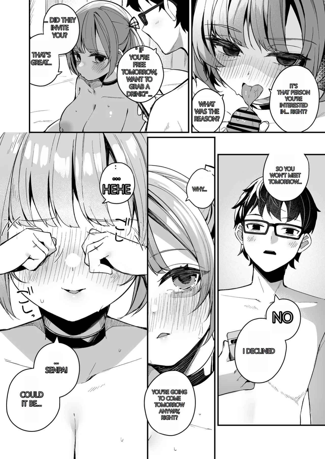 (Doujinshi) [Menbo-Renpo (Menbo)] Consulting About Love is Mostly About Sex, Right!? ~A Story of Crossing the Line and Going All the Way with a Bad Friend Junior~ (Original) [GTP 4o Translation]