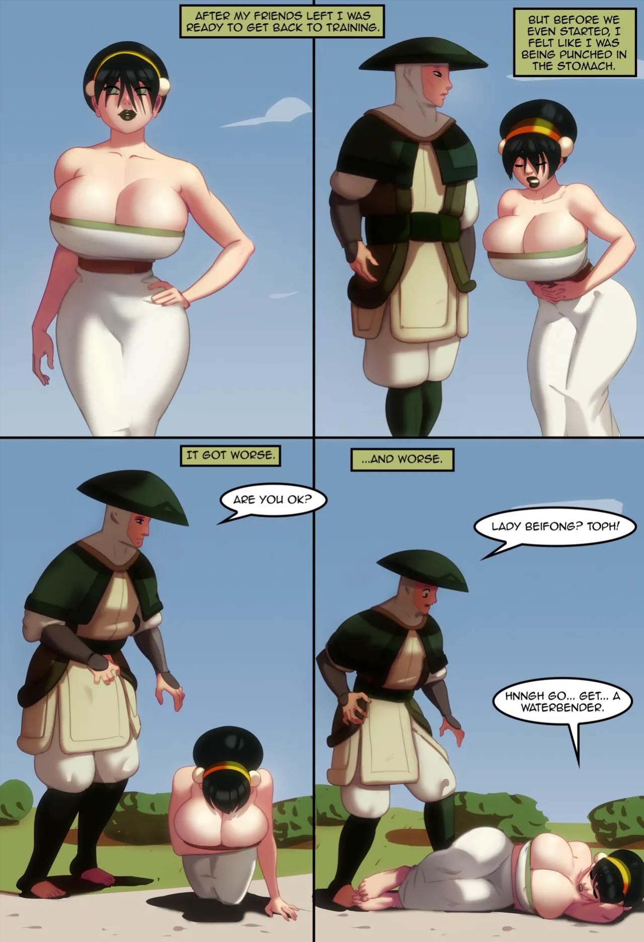 [MorganaGod] Toph Heavy - Part 1-3 (Avatar: The Last Airbender)