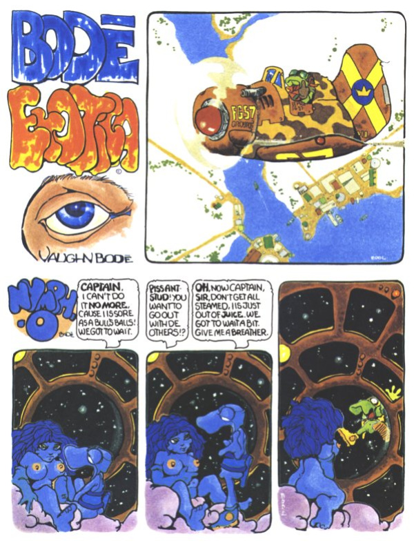 Vaughn Bodē's Erotica (4 issues, complete)