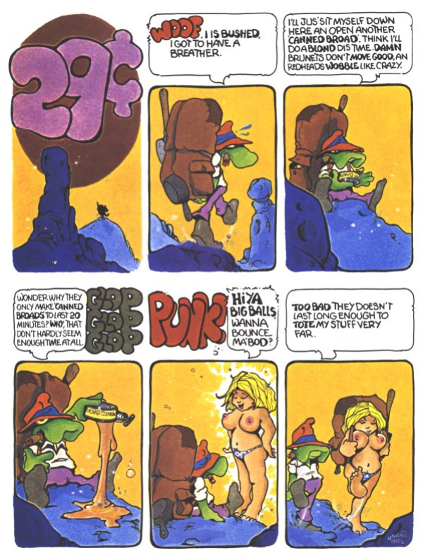 Vaughn Bodē's Erotica (4 issues, complete)