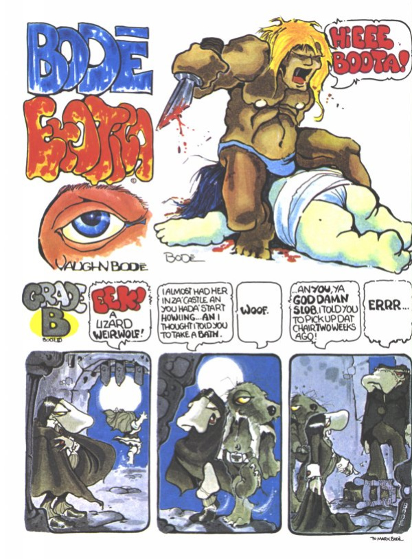 Vaughn Bodē's Erotica (4 issues, complete)