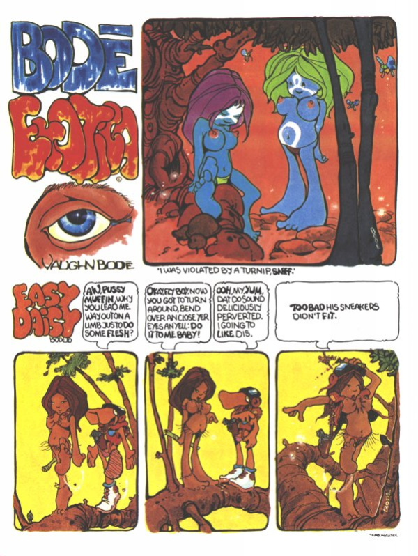 Vaughn Bodē's Erotica (4 issues, complete)