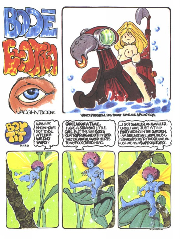 Vaughn Bodē's Erotica (4 issues, complete)