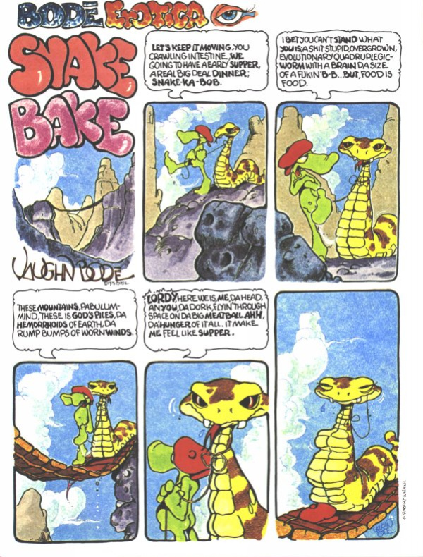 Vaughn Bodē's Erotica (4 issues, complete)