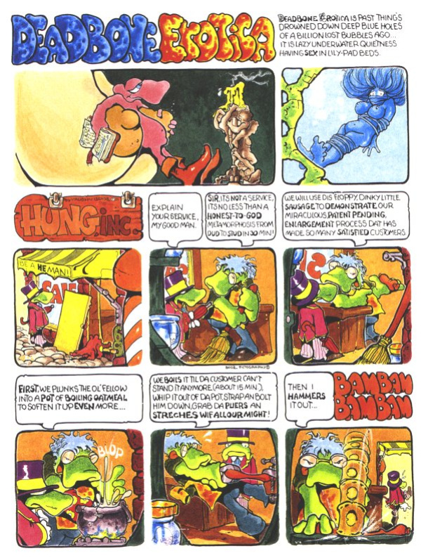 Vaughn Bodē's Erotica (4 issues, complete)