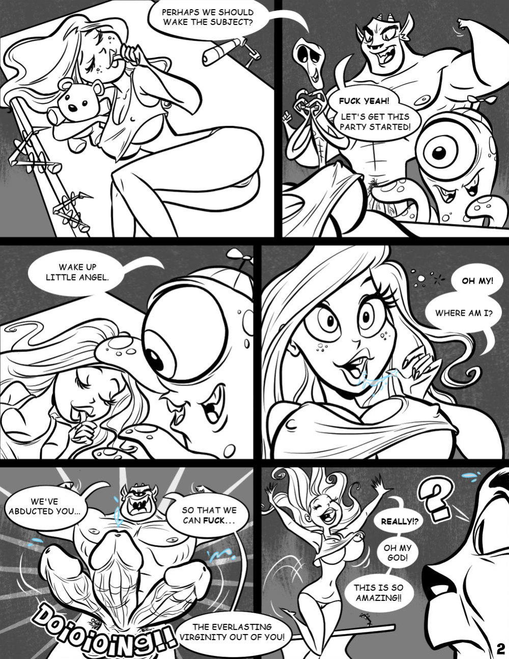 [Rick Fields] Sci-Fi Contest Comic
