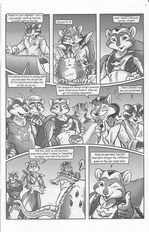 [Werepuppy] Rocketship Rodents #1