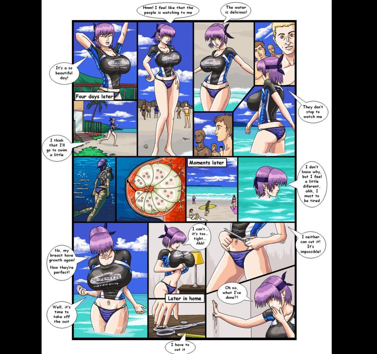 [Mangrowing] Ayane's Bug Story (Dead or Alive)
