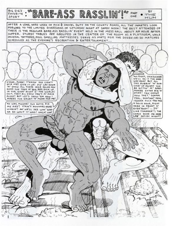 [The Hun] #7 Bare-Ass Rasslin - Volume 1