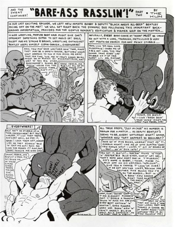 [The Hun] #7 Bare-Ass Rasslin - Volume 1