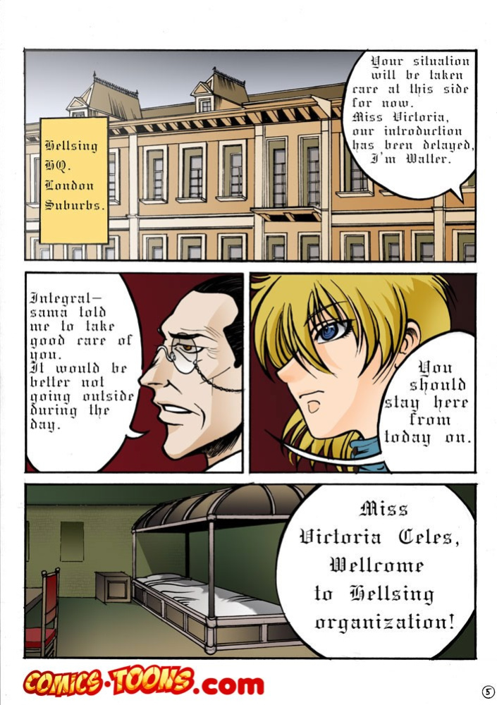 [Kisama] Crimson: Walter x Victoria (Hellsing)