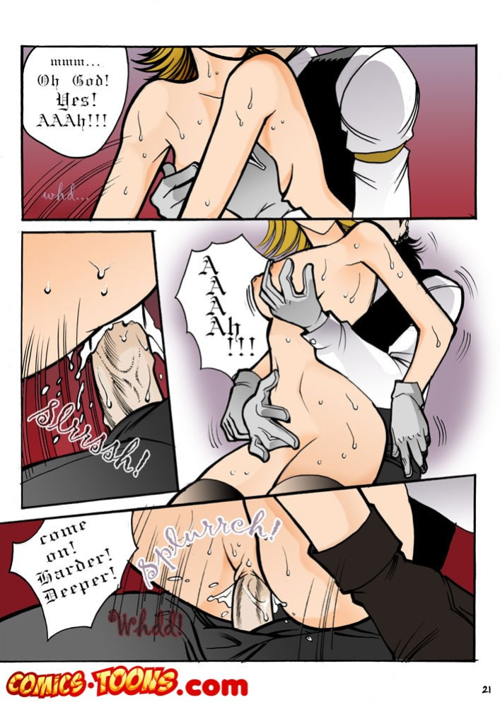 [Kisama] Crimson: Walter x Victoria (Hellsing)