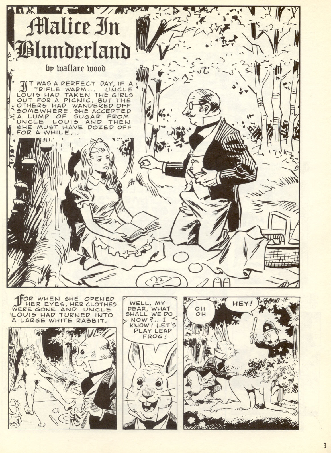 [Wallace Wood] Gang Bang #3 (Alice in Wonderland)
