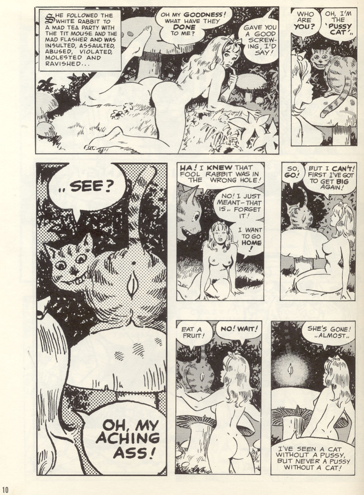 [Wallace Wood] Gang Bang #3 (Alice in Wonderland)