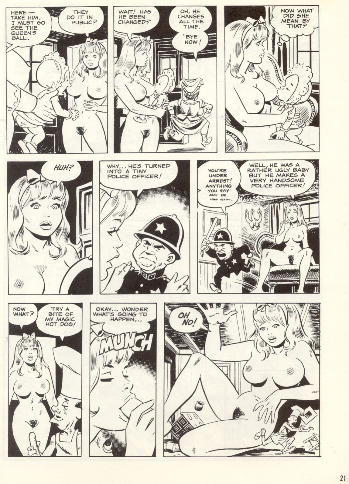 [Wallace Wood] Gang Bang #3 (Alice in Wonderland)