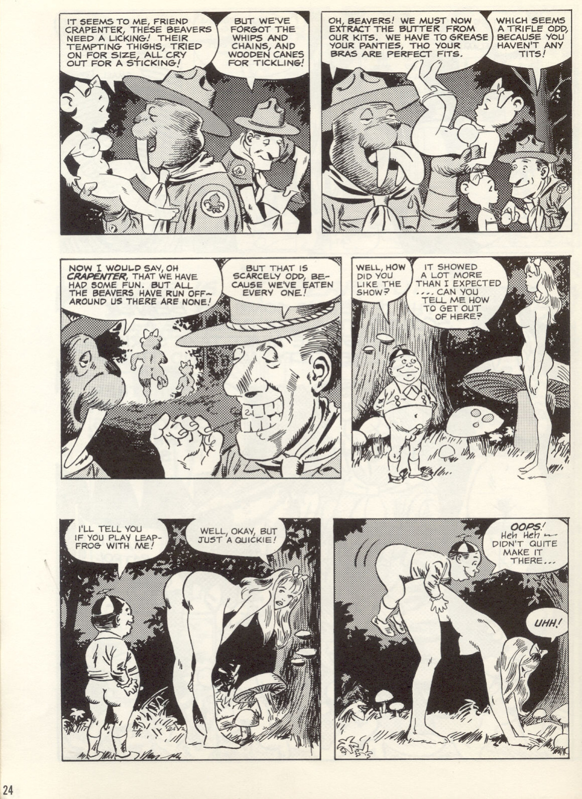 [Wallace Wood] Gang Bang #3 (Alice in Wonderland)