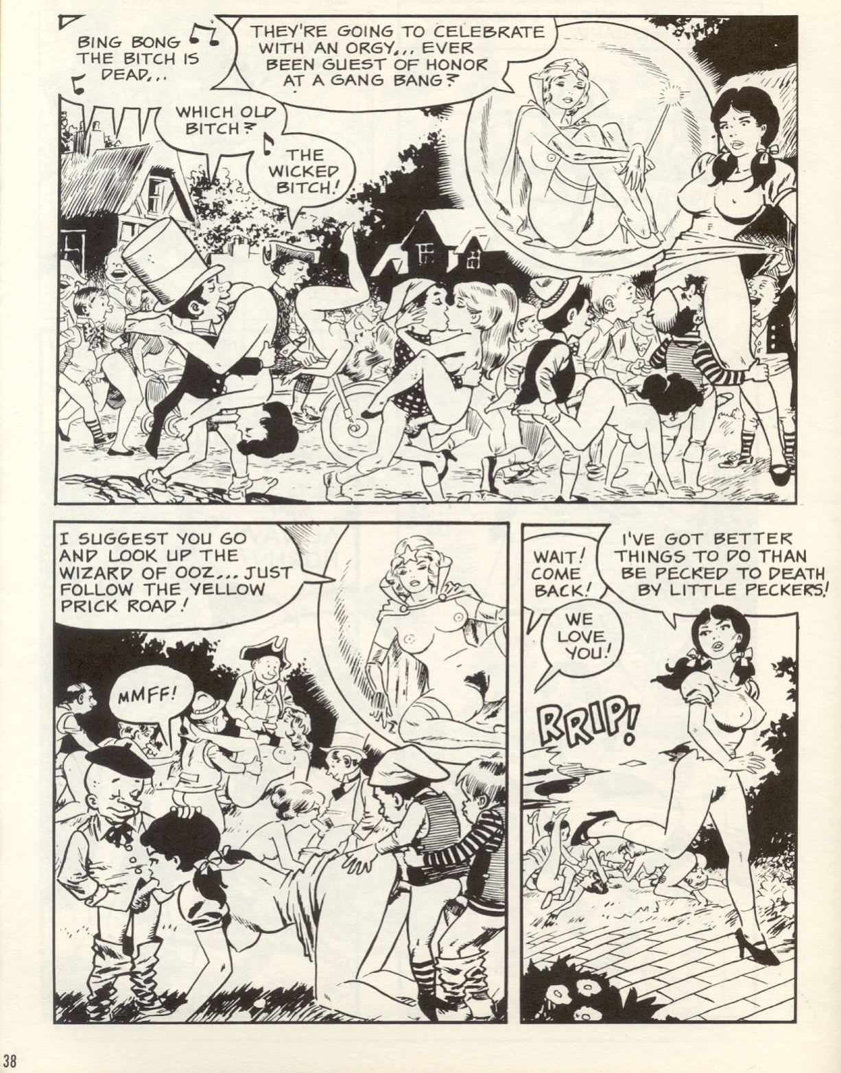 [Wallace Wood] Gang Bang #3 (Alice in Wonderland)