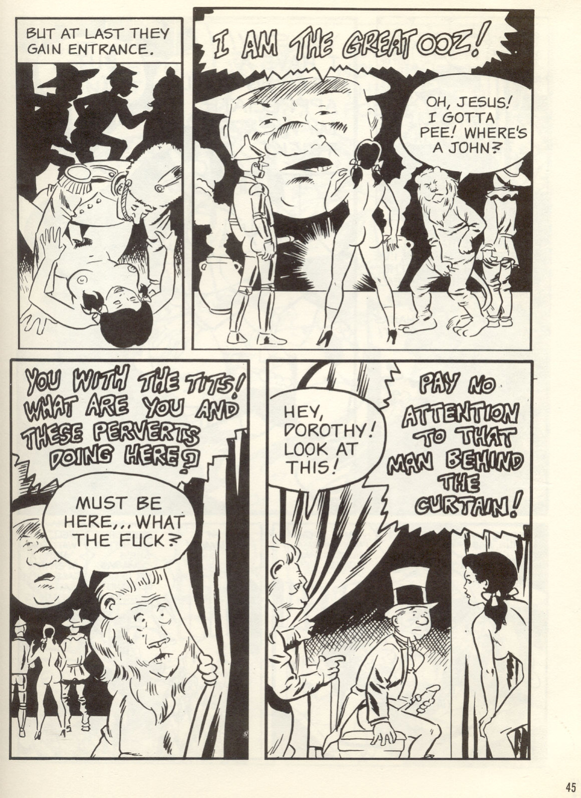 [Wallace Wood] Gang Bang #3 (Alice in Wonderland)