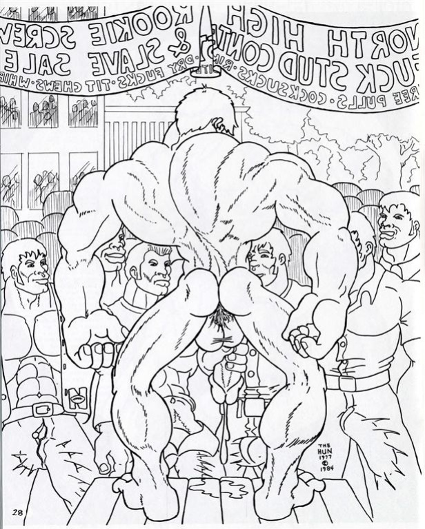 [The Hun] #8 Bare-Ass Rasslin - Volume 2