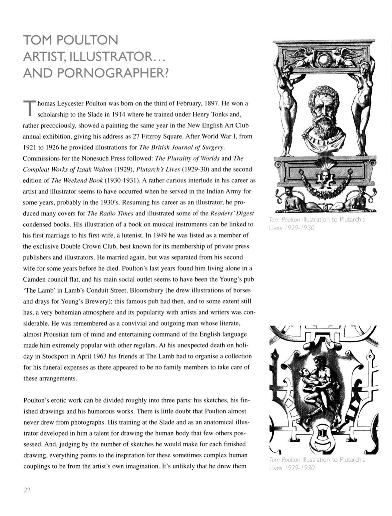 [Alexander James Maclean] The Secret Art of Tom Poulton
