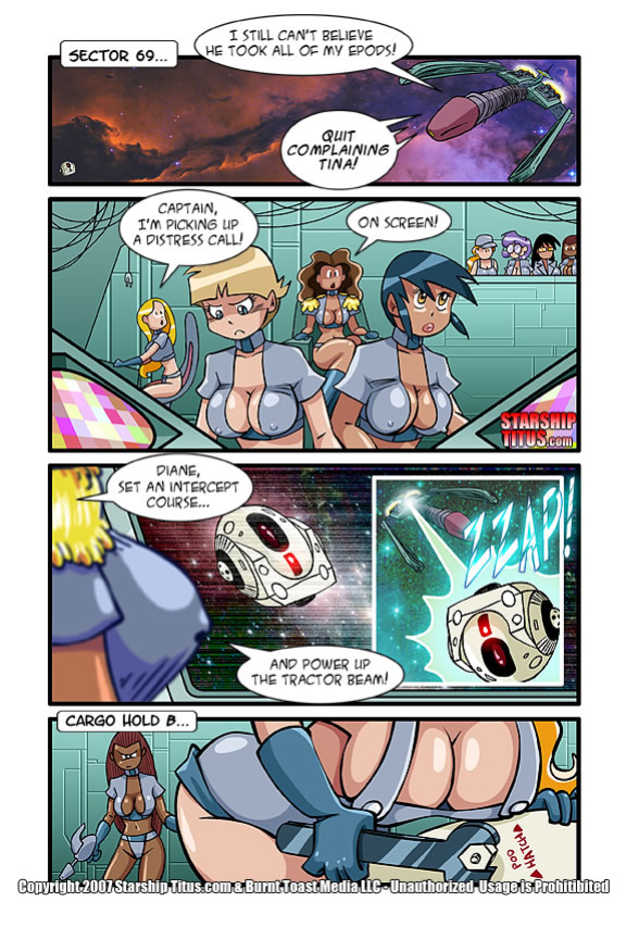 [Miss Dynamite (Sirkowski)] Starship Titus #11 [Incomplete]